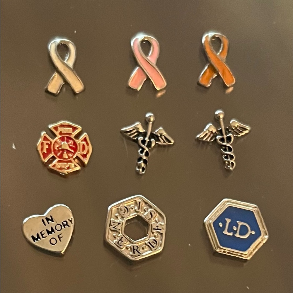 Origami Owl charms $2 EACH